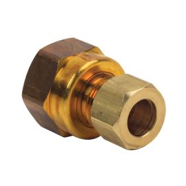 Thrifco 4401081 66-C 3/8 Inch Comp x 1/2 Inch FIP Lead-Free Brass Adapter