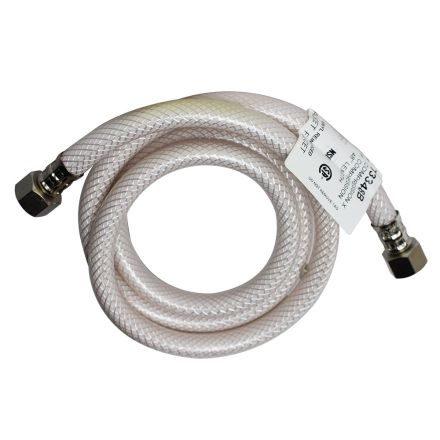 Thrifco Plumbing 4400450 1/2 Inch Comp x 1/2 Inch Comp Flexible Braided PVC 48 Inch Extended Riser
