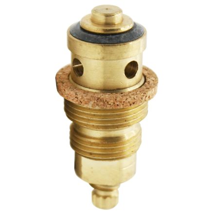 Thrifco 4400836 5A-1C Cold Stem for Crane Sink, Laundry and Tub/Shower Faucets, Brass, Replaces Danco 15120E and 15120B