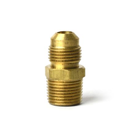 Thrifco 4401139 #48 3/8 Inch Flare x 1/2 Inch MIP Brass Adapter