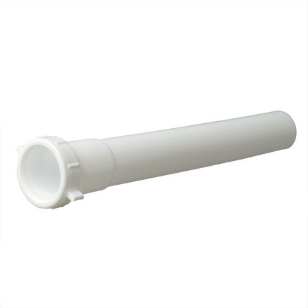 Thrifco Plumbing 4401638 1-1/2 Inch x 12 Inch Long Slip Joint Extenstion Tube with Nut & Washer