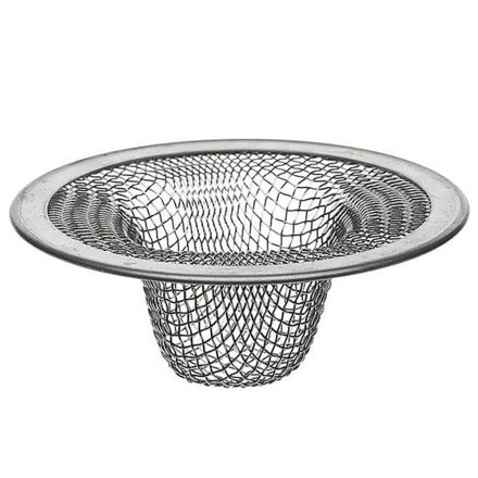 Thrifco Plumbing 4402358 2-1/2 Inch Universal Lavatory Stainless Steel Mesh Sink Strainer 