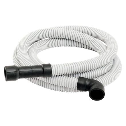 Thrifco Plumbing 4402739 Universal-Fit Corrugated PVC Dishwasher Discharge Hose - 6 ft Long