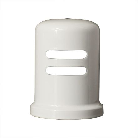 Thrifco Plumbing 4405703 Kitchen Dishwasher Air Gap Cap (Flanged) - White Finish Brass