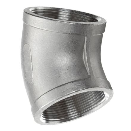 Thrifco Plumbing 9017033 3/4 45 Elbow Stainless Steel - Packaged