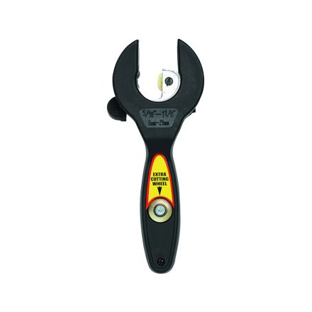 Thrifco Plumbing 5120004 #133 1-1/8 Inch E-Z Ratcheting Tubing Cutter With Extra Cutting Wheel