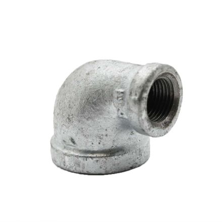 Thrifco Plumbing 5217017 1 Inch x 3/4 Inch Galvanized Steel 90° Reducer Elbow