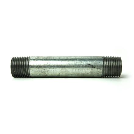 Thrifco 5219088 3/8 Inch x 4 Inch Galvanized Steel Nipple