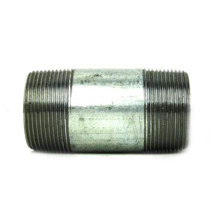Thrifco 5220084 1-1/2 Inch x 3-1/2 Inch Galvanized Steel Nipple