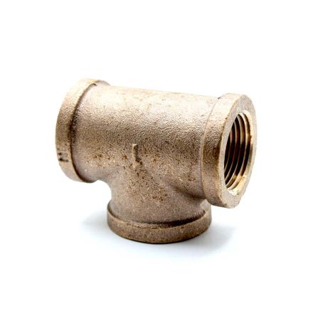 Thrifco Plumbing 5317063 1/4 Inch Brass Tee