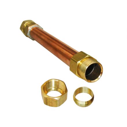 Thrifco 5436085 1/2 Inch X 6 Inch Copper Compression Repair Coupling