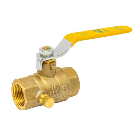 Thrifco Plumbing 6414024 1 Inch Ip Ball Valve W/ S&W