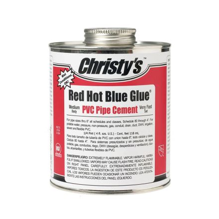 Thrifco Plumbing 6622230 4 OZ CHRISTY'S RED HOT BLUE