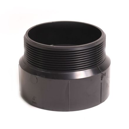 Thrifco 6792874 92874 4 Inch ABS Male Adapter