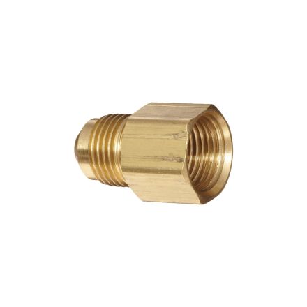 Thrifco Plumbing 6936062 #446-68 3/8 Inch Male x 1/2 Inch Female Brass Flare