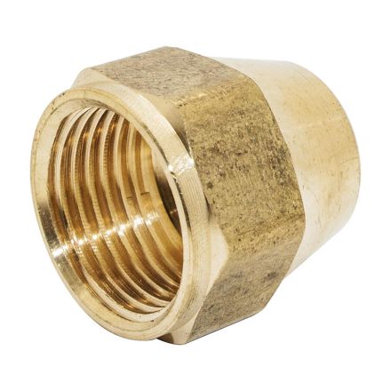 Thrifco Plumbing 6941003 #41S 1/4 Inch Brass Flare Nut