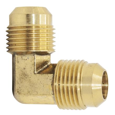 Thrifco Plumbing 6955003 #55 1/4 Inch Brass Flare Elbow