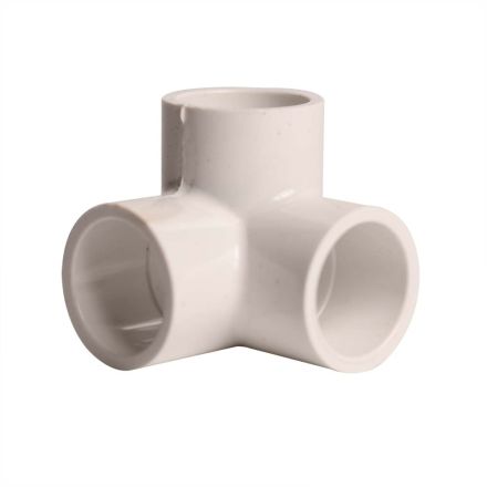 Thrifco Plumbing 8114273 3/4 Inch Slip x 1/2 Inch Threaded PVC Side Outlet Elbow SCH 40