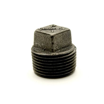 Thrifco 8318094 1 Inch Black Steel Plug