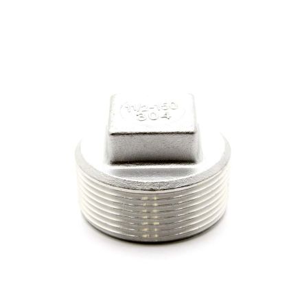 Thrifco 8918094 1 Inch Plug Stainless Steel - Bulk