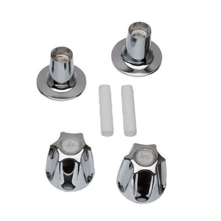 Thrifco Plumbing 9400002 Tub/Shower 2-Handle Remodeling Trim Kit for Price Pfister Verve in Chrome