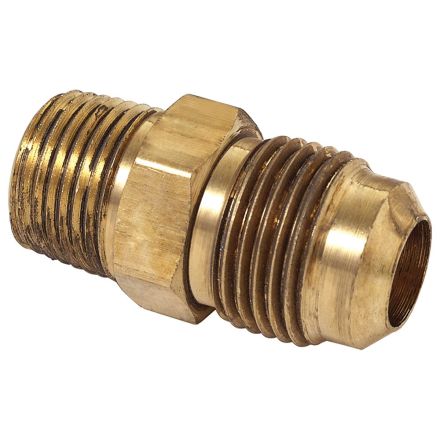 Thrifco 9448025 #48 3/4 Inch x 1/2 Inch Brass Flare MIP Adapter